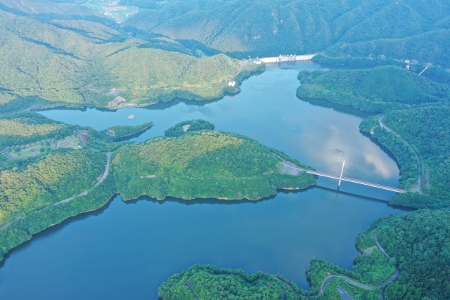 世羅町の八田原ダム