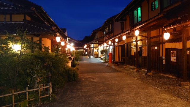 安芸高田市の神楽門前湯治村
