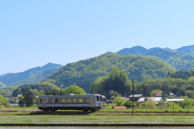 庄原市を走る芸備線