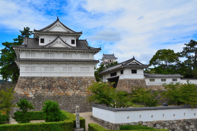 福山市の福山城の写真